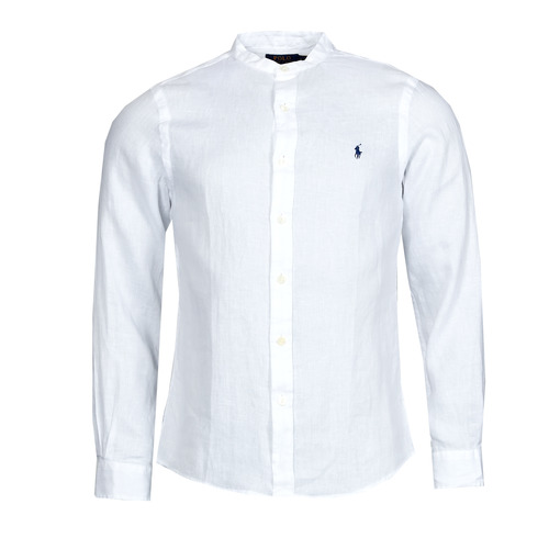 Kleidung Herren Langärmelige Hemden Polo Ralph Lauren Z221SC19 Weiss