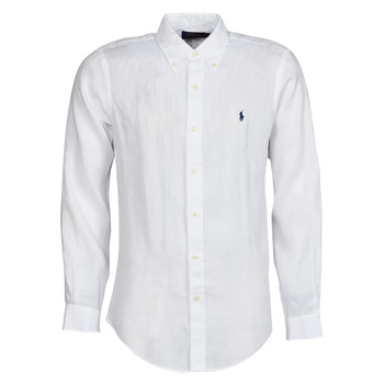 Kleidung Herren Langärmelige Hemden Polo Ralph Lauren Z221SC19 Weiss