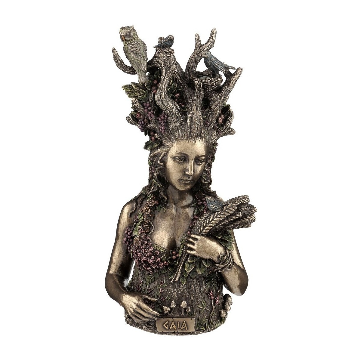 Home Statuetten und Figuren Signes Grimalt Figur Göttin Gaia. Kaki