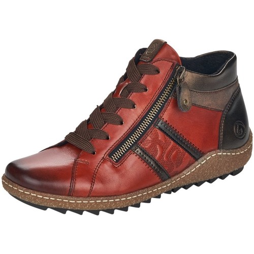 Schuhe Damen Stiefel Remonte Stiefeletten Stiefelette R4791-38 Rot