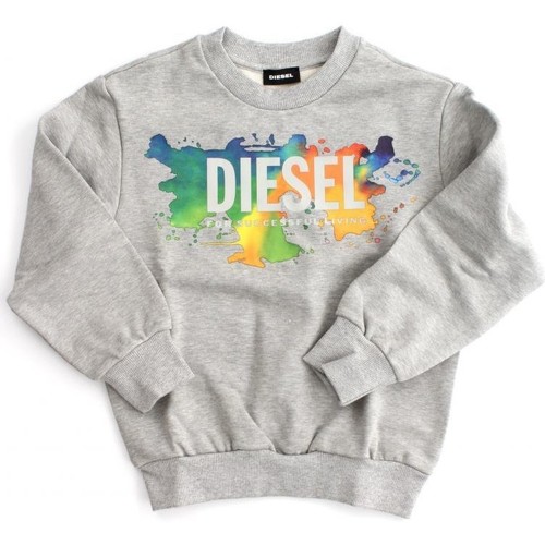 Kleidung Kinder Sweatshirts Diesel J00467 0IAJH SCREWDOSKY OVER-K963 Grau
