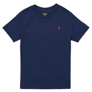 Kleidung Jungen T-Shirts Polo Ralph Lauren LELLEW Marine