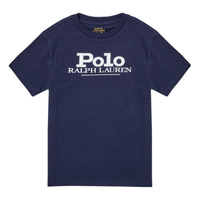 Kleidung Jungen T-Shirts Polo Ralph Lauren SOIMINE Marine