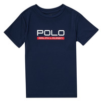 Kleidung Jungen T-Shirts Polo Ralph Lauren DALAIT Marine
