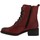 Schuhe Damen Low Boots Mustang 1403501 Rot