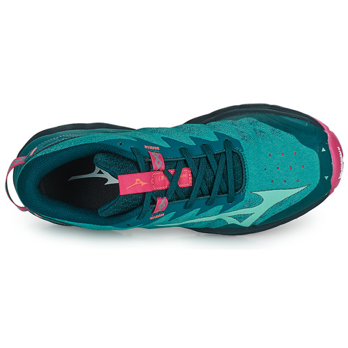 Mizuno WAVE DAICHI 7 Gruen / Rosa