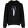 Kleidung Herren Sweatshirts Les Hommes LJH401-753E | Hoodie Speed Schwarz