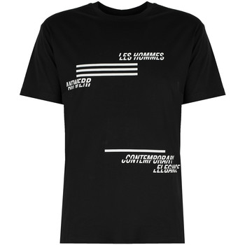 Kleidung Herren T-Shirts Les Hommes  Schwarz