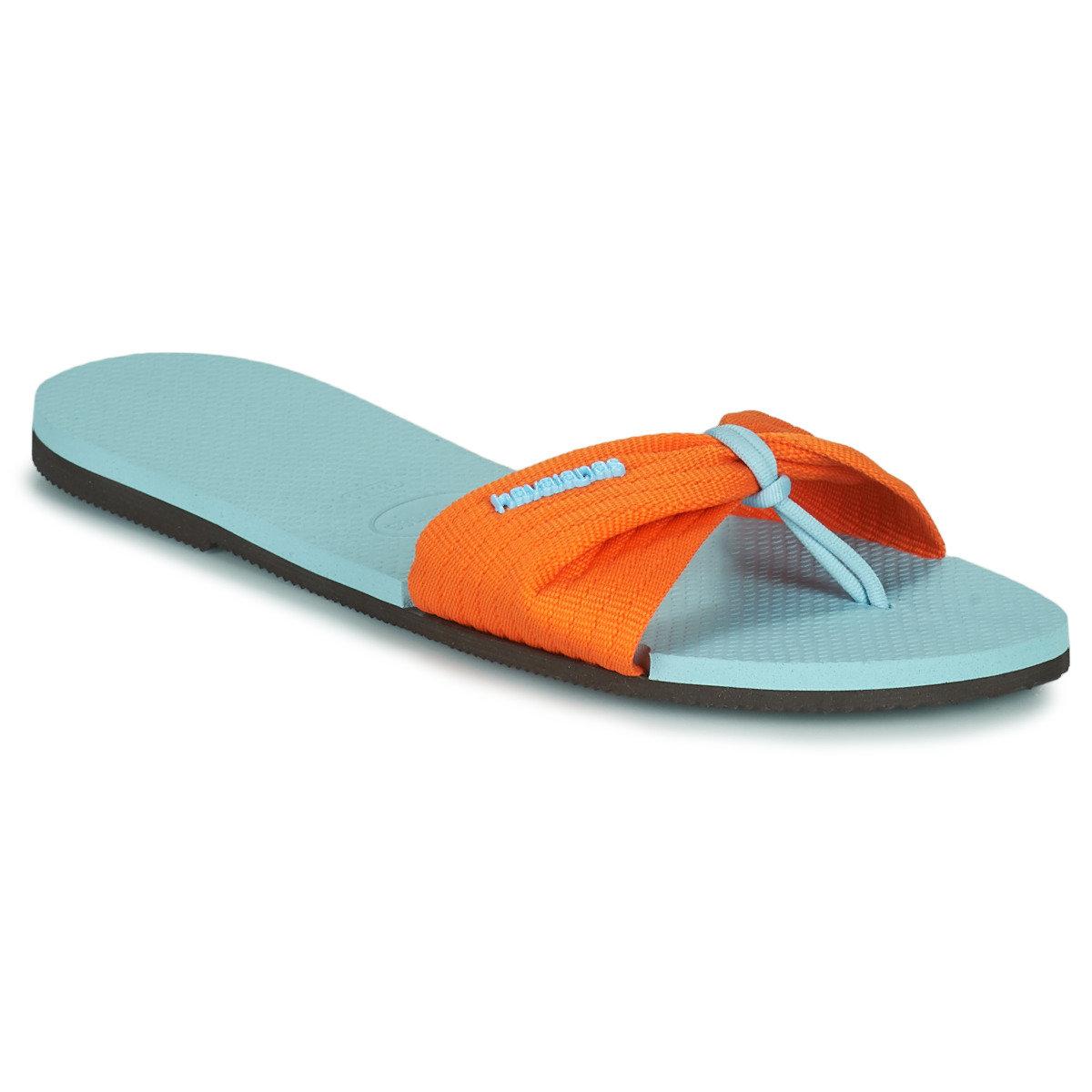 Schuhe Damen Pantoffel Havaianas YOU ST TROPEZ BASIC Orange / Blau
