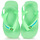 Schuhe Kinder Zehensandalen Havaianas BABY BRASIL LOGO II Grün