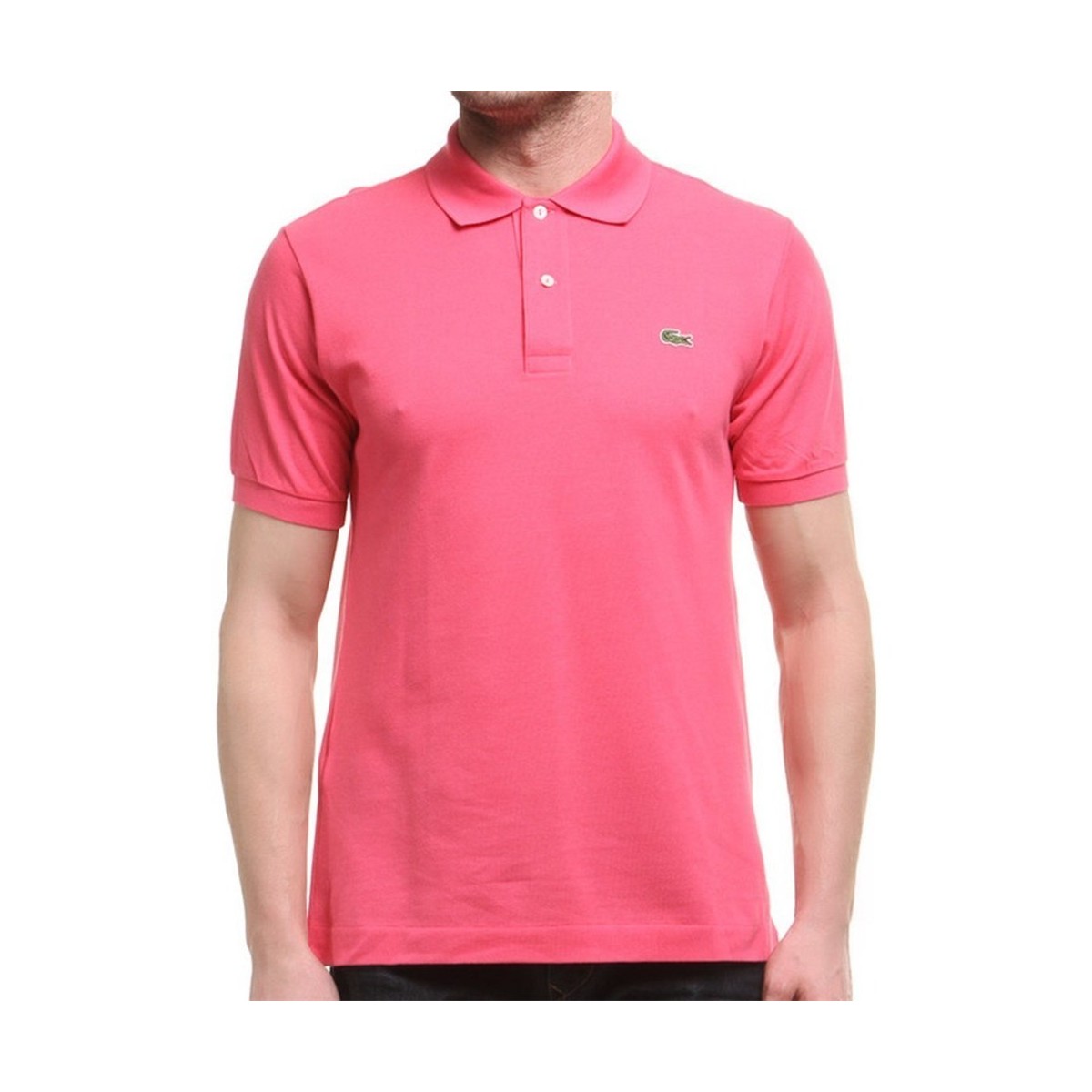 Kleidung Herren T-Shirts Lacoste L1212GMZ Rosa