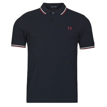 Kleidung Herren Polohemden Fred Perry TWIN TIPPED FRED PERRY SHIRT Marine