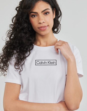 Calvin Klein Jeans PYJAMA SET SHORT Schwarz / Weiss