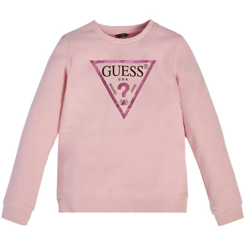 Kleidung Mädchen Sweatshirts Guess G-J74Q10KAUG0 Rosa