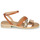 Schuhe Damen Sandalen / Sandaletten NeroGiardini E218673D-660 Braun / Gold