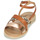 Schuhe Damen Sandalen / Sandaletten NeroGiardini E218673D-660 Braun / Gold