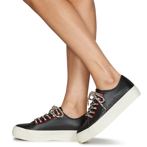 Desigual STREET HALF LOGO Schwarz / Weiss
