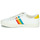 Schuhe Damen Sneaker Low Gola Tennis Mark Cox Rainbow II Weiss / Multicolor