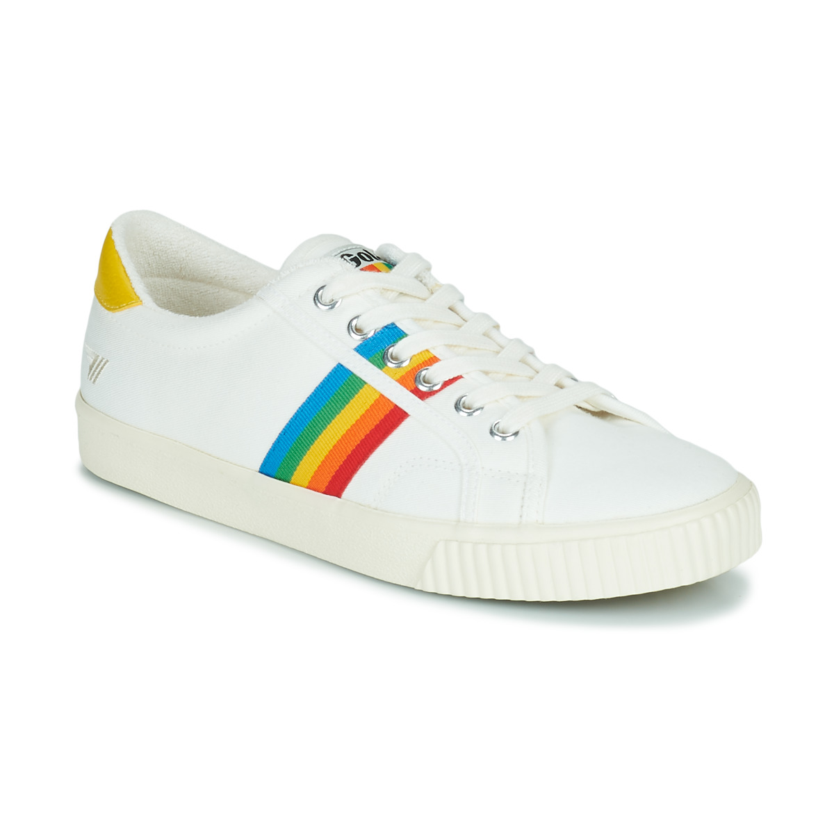 Schuhe Damen Sneaker Low Gola Tennis Mark Cox Rainbow II Weiss / Multicolor