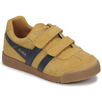 Schuhe Kinder Sneaker Low Gola HARRIER STRAP Senf / Marine