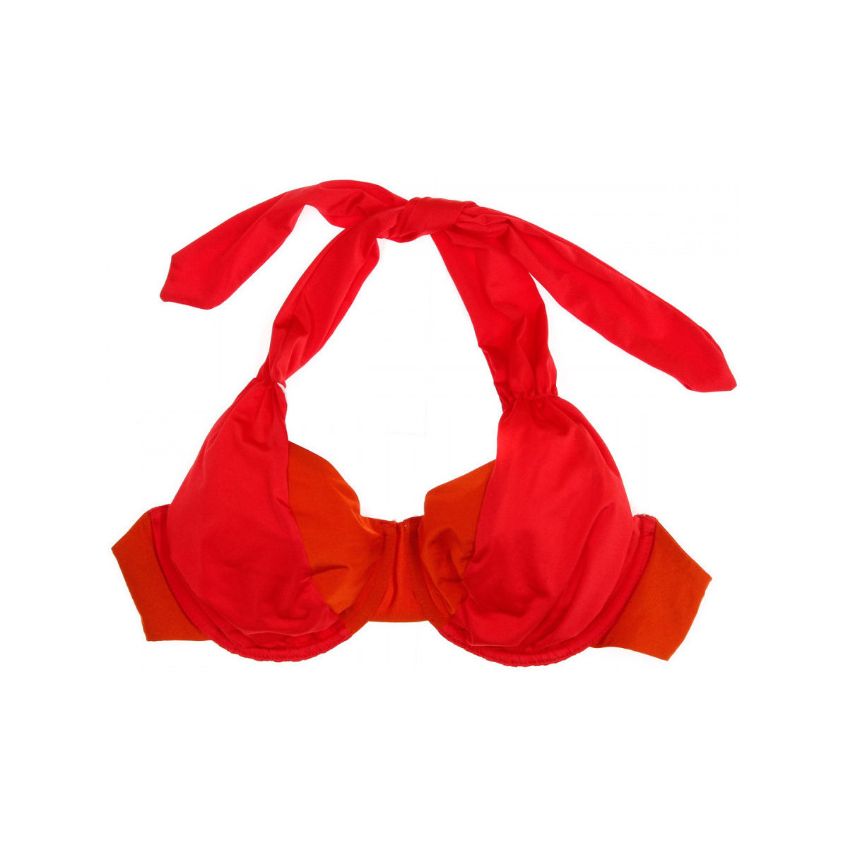 Kleidung Damen Bikini Ober- und Unterteile Nana Cara NC-VENUS-HAUT Orange