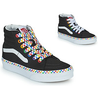 Schuhe Mädchen Sneaker High Vans SK8-Hi Schwarz / Multicolor