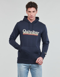 Kleidung Herren Sweatshirts Quiksilver ON THE LINE HOOD Blau
