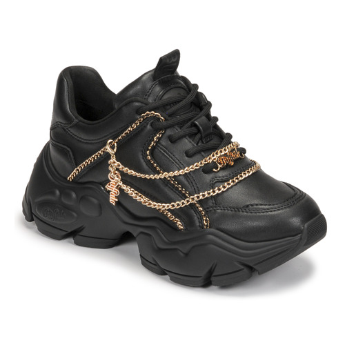 Schuhe Damen Sneaker Low Buffalo BINARY CHAIN 2.0 Schwarz / Gold
