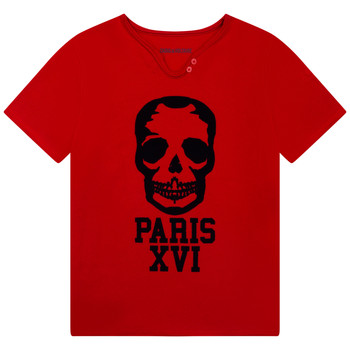 Kleidung Jungen T-Shirts Zadig & Voltaire EPICA Rot