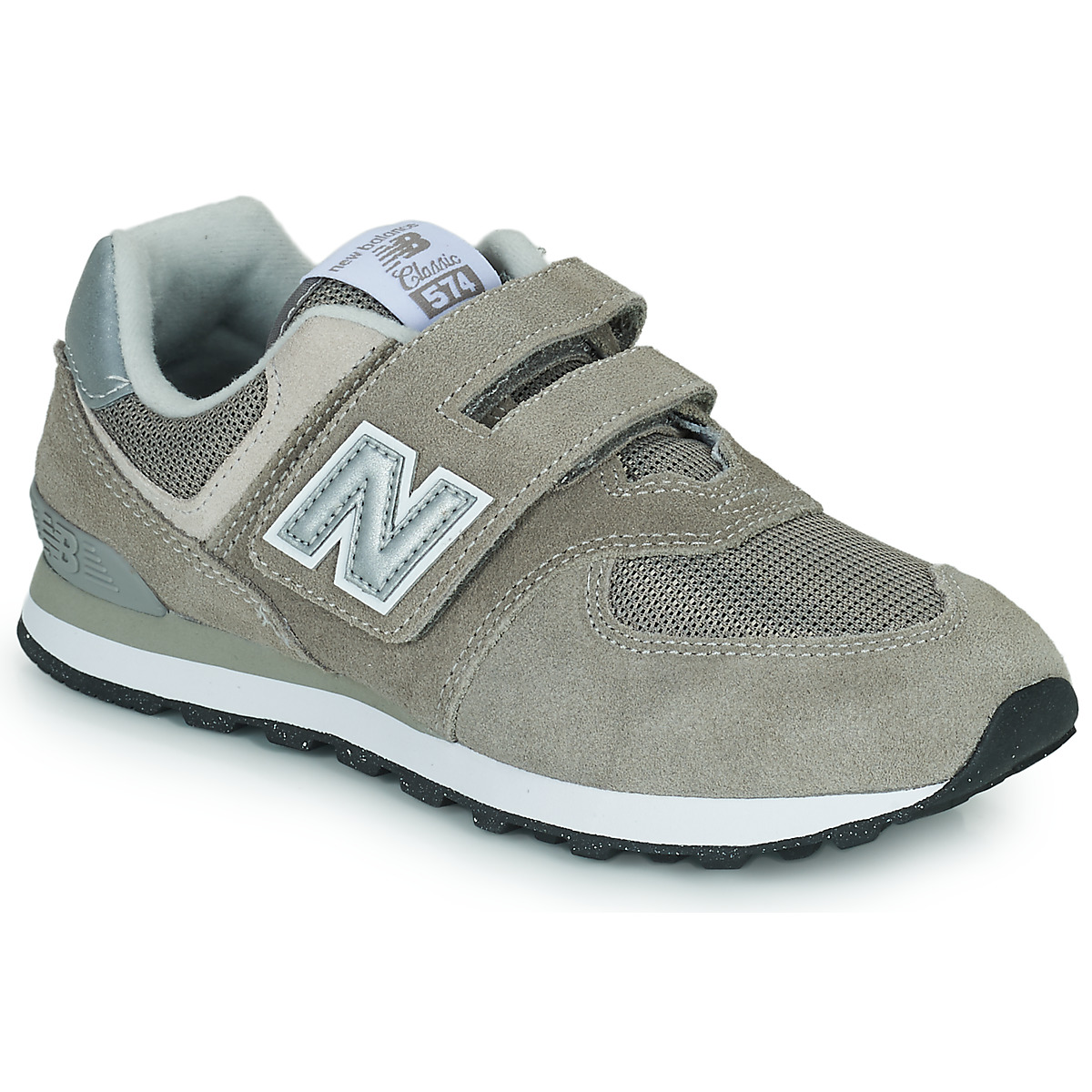 Schuhe Kinder Sneaker Low New Balance 574 Grau