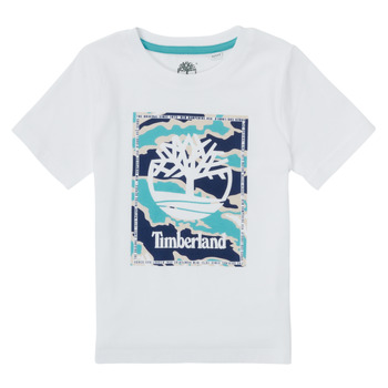 Kleidung Jungen T-Shirts Timberland NANARO Weiss