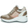 Schuhe Damen Sneaker Low NeroGiardini E217981D-501 Braun / Rosa