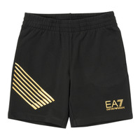 Kleidung Jungen Shorts / Bermudas Emporio Armani EA7 TURO Schwarz