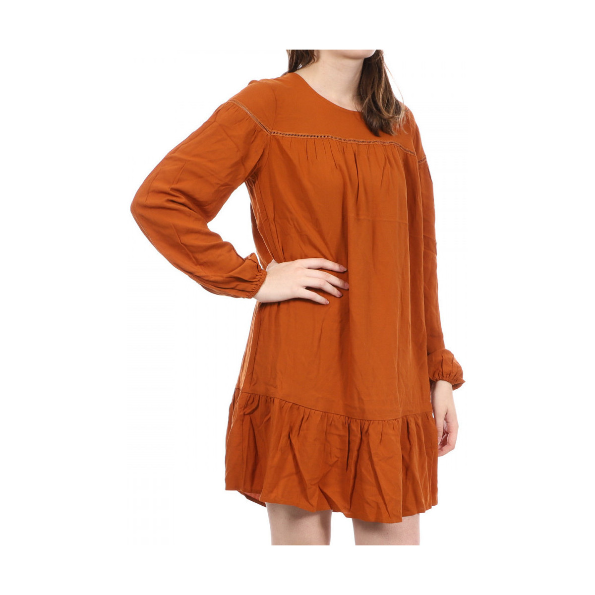 Kleidung Damen Kurze Kleider JDY 15226843 Orange