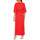 Kleidung Damen Maxikleider Vila 14057271 Rot