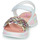 Schuhe Mädchen Sandalen / Sandaletten Pablosky TOREN Weiss / Multicolor