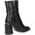 Schuhe Damen Ankle Boots Exé Shoes Exe' XJ1130-YC508 Stiefeletten Frau SCHWARZ Schwarz