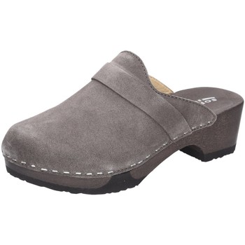 Schuhe Damen Pantoletten / Clogs Softclox Pantoletten Tamina graphit S334531 grau