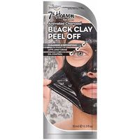 Accessoires Masken 7Th Heaven For Men Black Clay Peel-off Mask 