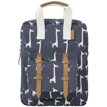 Taschen Kinder Rucksäcke Fresk Giraffe Mini Backpack - Blue Blau