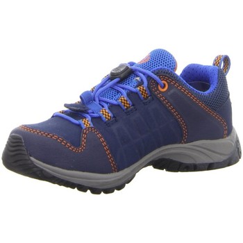 Schuhe Jungen Wanderschuhe Brütting Bergschuhe Chardon, marine/orange 421129 blau