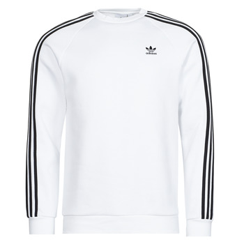 Kleidung Herren Sweatshirts adidas Originals 3-STRIPES CREW Weiss