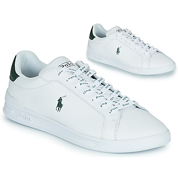 Schuhe Herren Sneaker Low Polo Ralph Lauren HRT CT II-SNEAKERS-ATHLETIC SHOE Weiss / Grün