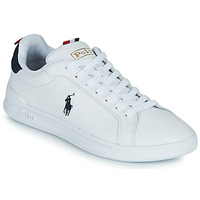 Schuhe Sneaker Low Polo Ralph Lauren HRT CT II-SNEAKERS-LOW TOP LACE Weiss