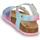 Schuhe Mädchen Sandalen / Sandaletten Citrouille et Compagnie ARCENCIEL Rosa / Multicolor