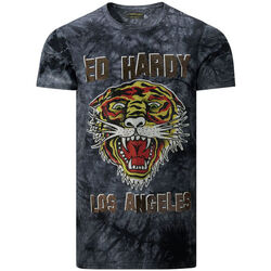 Kleidung Herren T-Shirts Ed Hardy - Los tigre t-shirt black Schwarz