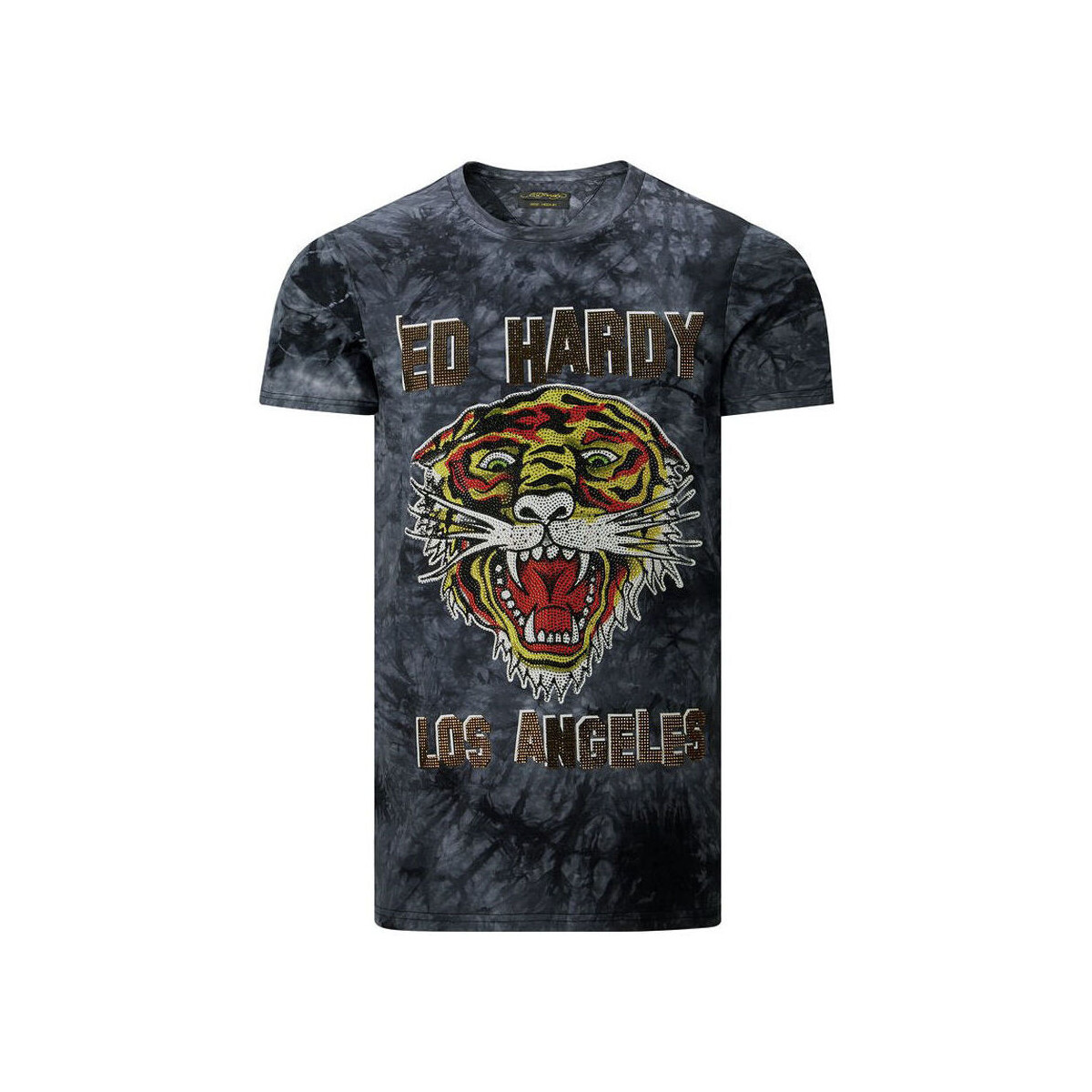 Kleidung Herren T-Shirts Ed Hardy Los tigre t-shirt black Schwarz