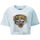 Kleidung Damen T-Shirts & Poloshirts Ed Hardy Los tigre grop top turquesa Blau