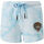 Kleidung Damen Shorts / Bermudas Ed Hardy Los tigre runner short turquesa Blau