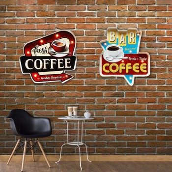 Signes Grimalt Wandverzierung Kaffee. Multicolor